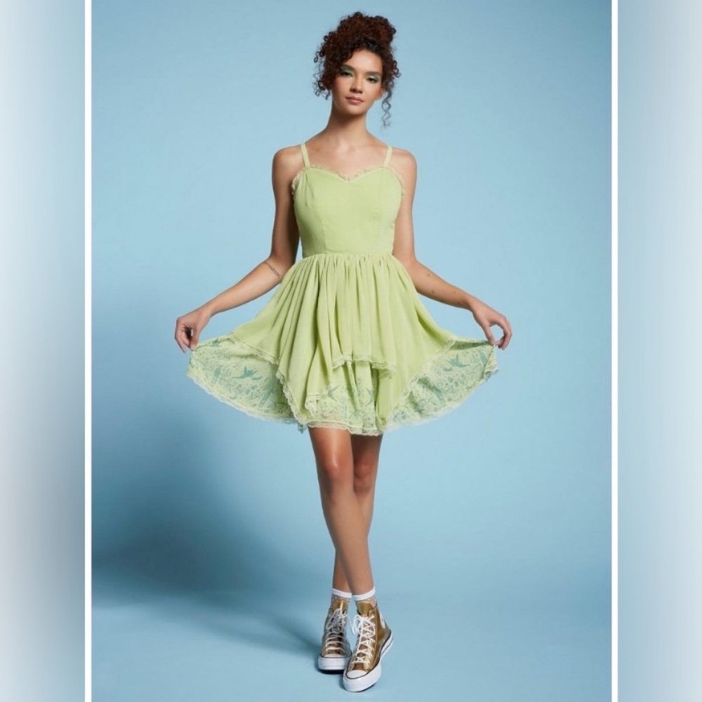 DISNEY PETER PAN TINKER BELL DRESS! - Picture 2 of 6
